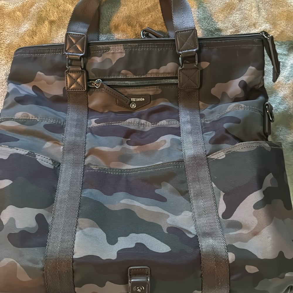 Twelve littles camp diaper bag- Convertible